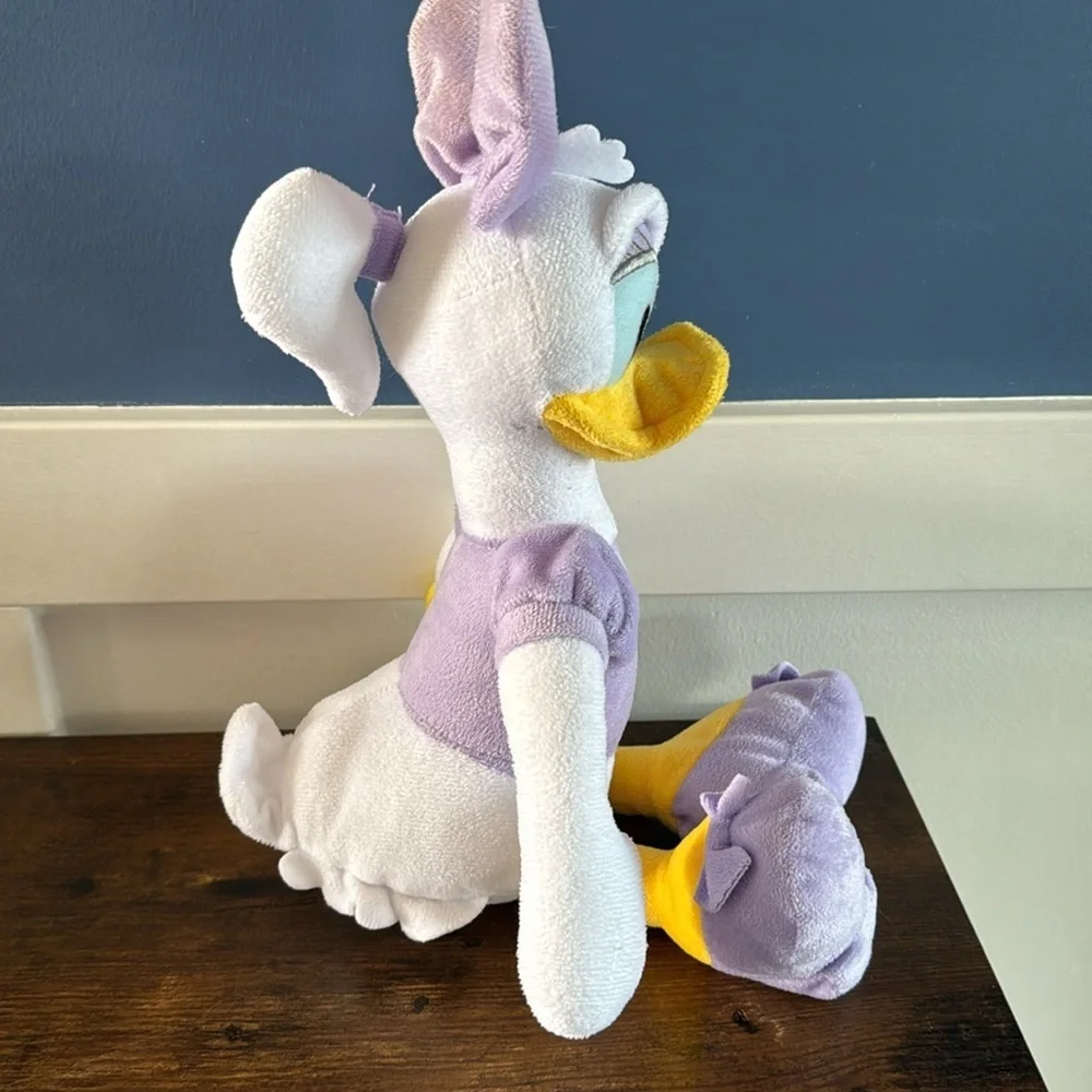 Disney Daisy Duck Purple White & Yellow Plush - Picture 2 of 9